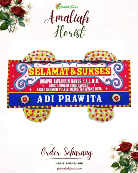 Papan Bunga Ucapan Selamat Ngadipiro